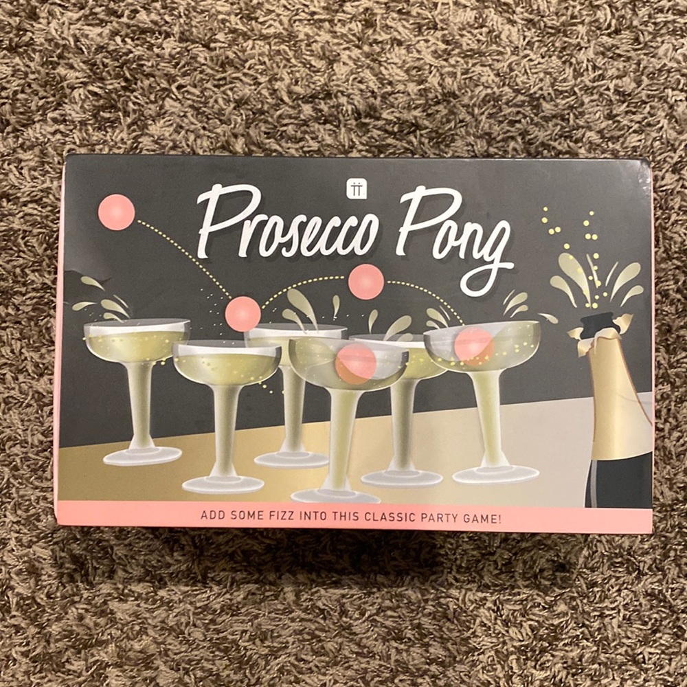 Prosecco Pong game
